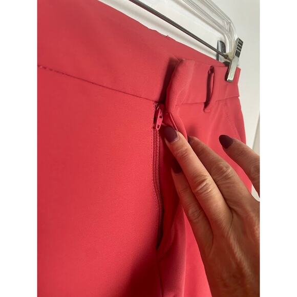 Tommy Hilfiger Boys Dress Pants Modern-Fit Flex Stretch Salmon Colored Trousers - Picture 6 of 15